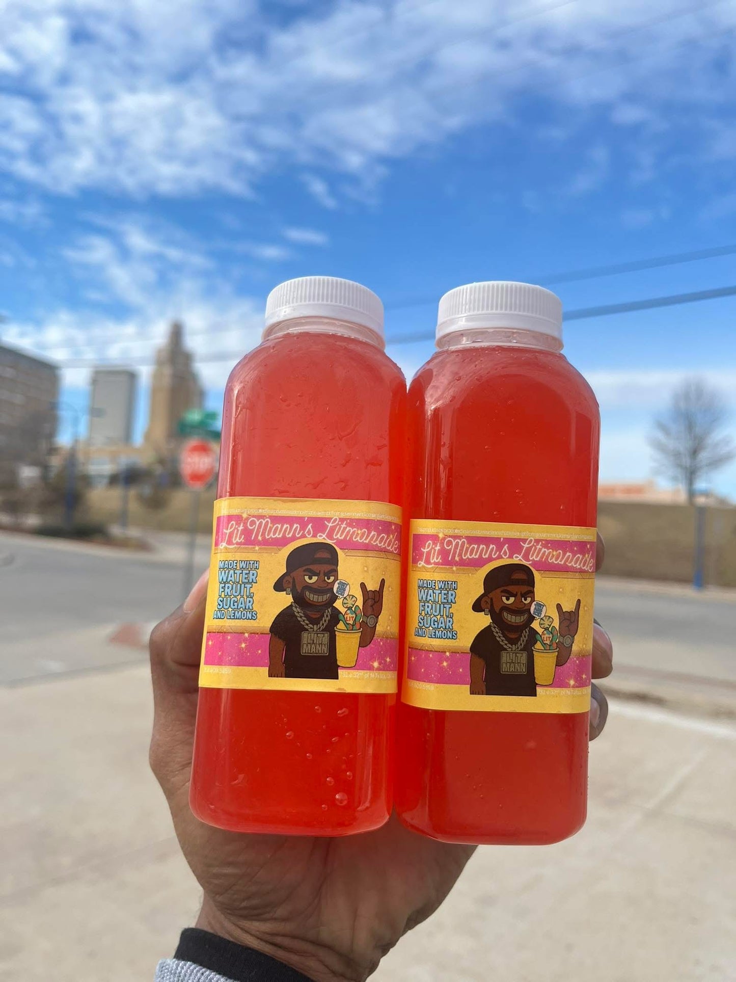16oz Litmonade bottle